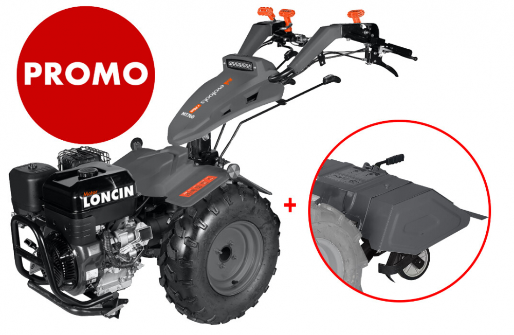 Motocultor/Motocultivator Evotools PLUS Loncin MT370 cu Freza [1]