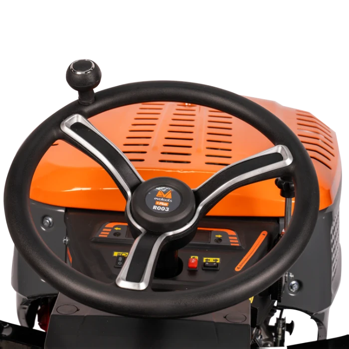 Motocultor Ride-On (Minitractor) 4x4 R003 14CP Diesel Koop Pornire Electrica Tirant Hidraulic si Freza Motrica EvoTools +Plus 3 Ani Garantie [2]