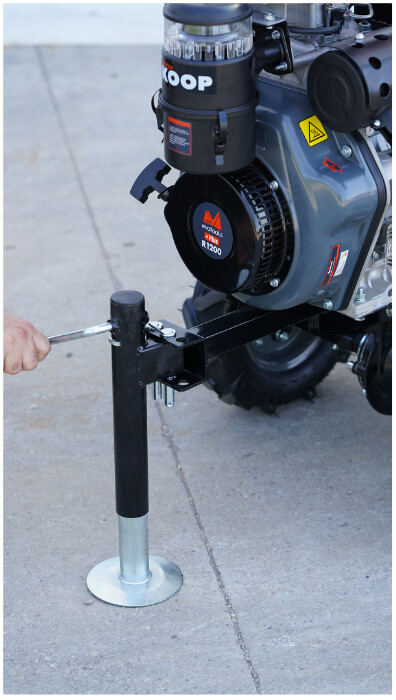 Motocultor Ride-On (Minitractor) 4x4 R1200 Diesel Koop Pornire Electrica EvoTools +Plus [8]