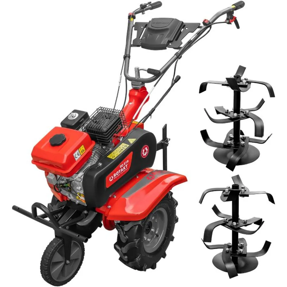 Motocultor Rotakt Centaur RO81R cu kit de capotare, Benzină, 8 CP [4]