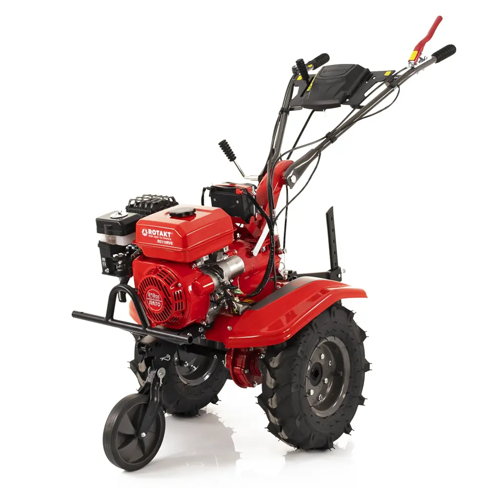 Motocultor Rotakt Gardian RO110RVE cu Pornire Electrica si kit de capotare, 8.0CP, Benzina, Latime de Lucru 560-900mm [2]