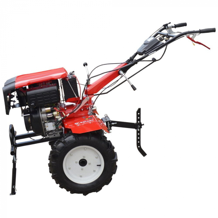 Motocultor Rotakt Godzilla RO135S, 9 CP, Diesel, Pornire electrică, Lățime de lucru 560-1350mm [6]