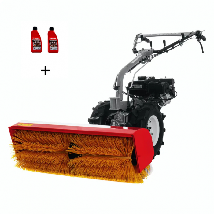 Motocultor Rotakt MF360 6.5 CP, benzină + SW360 Perie rotativă de curățat (matură) + 2 x Ulei Rotakt SAE 15W-40 [1]