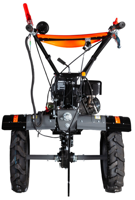 Motocultor T1400 Evotools PLUS 14CP, Pornire Electrica cu Roti de Transport [2]