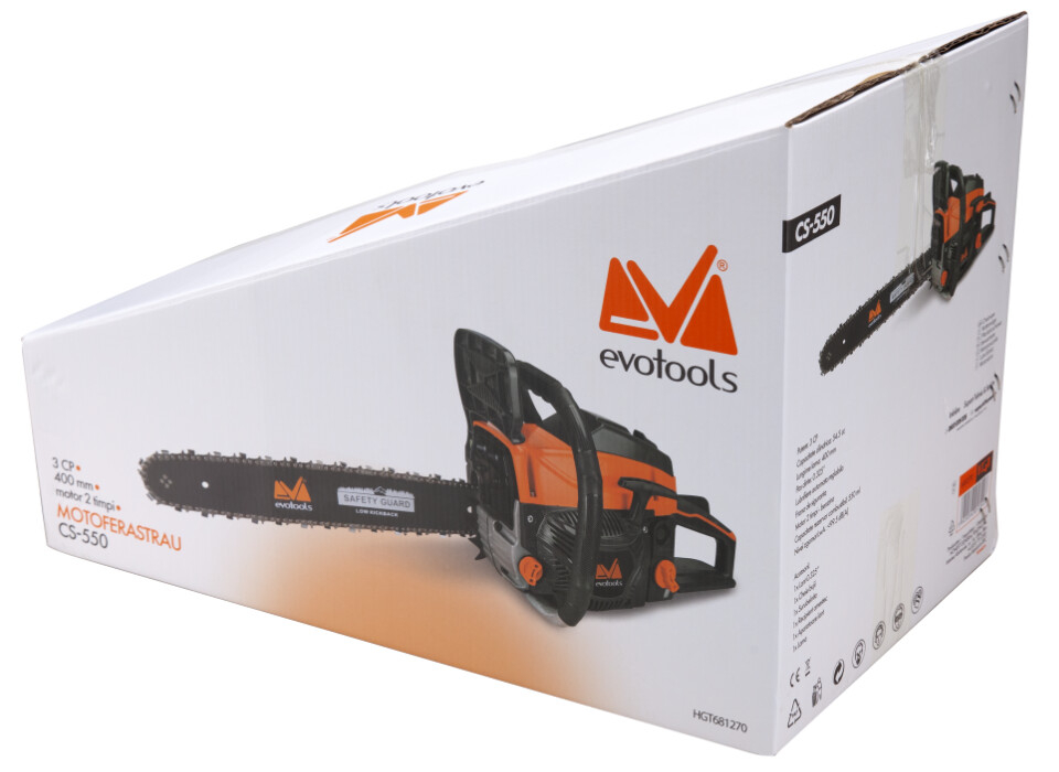 Motoferastrau / Drujba CS 550 EPTO P - Putere 3 CP Lungime Lama 400 mm [3]