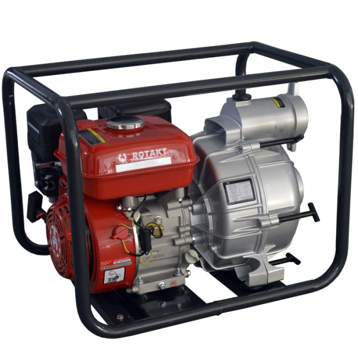 Motopompă Rotakt ROMP80WB26-3,8Q Pentru Apă Murdară 3", Debit Maxim 1100L/min [1]
