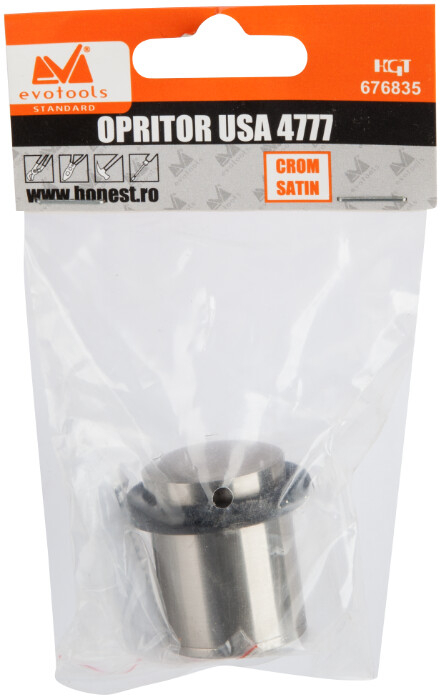 Opritor de Usa 4777 - Diametru opritor 38 mm Inaltime opritor 36 mm Culoare opritor Nichel Periat [2]