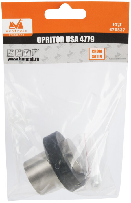 Opritor de Usa 4779 - Diametru opritor 50 mm Inaltime opritor 43 mm Culoare opritor Nichel Periat [2]