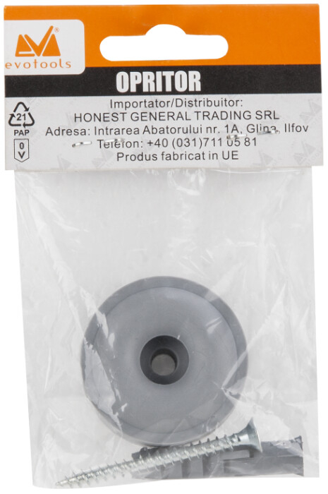 Opritor de Usa din Cauciuc K40 - Diametru opritor 40 mm Inaltime opritor 25 mm [6]