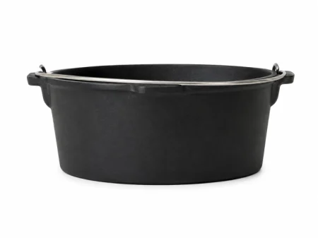 Pachet Dutch Oven din Fontă Natur 2 în 1, 15,7 L + Pirostrie  6.5 kW + Kit GPL – Master Gustav [4]