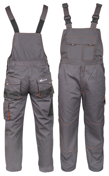Pantalon cu Pieptar Orange [3]