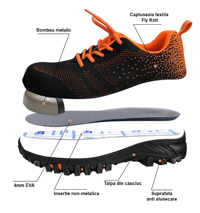 Pantofi Sport de Protectie Plus [7]