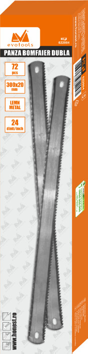 Panza Bomfaier Dubla Metal&Lemn - Lungime panza 300 mm Latime panza 20 mm [2]