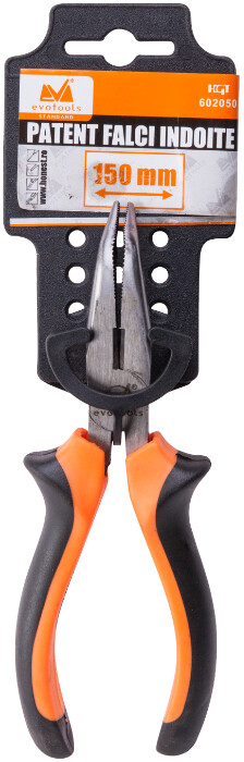 Patent Orange-Negru Falci Indoite - Lungime 150 mm [2]