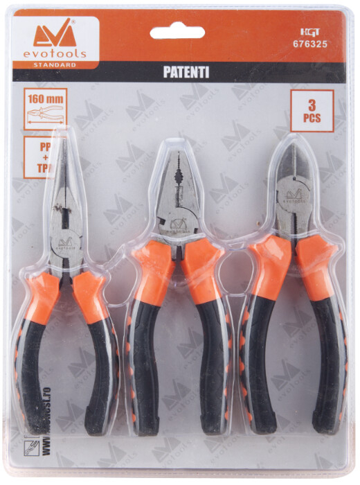 Patenti (3 piese) - Lungime 160 mm [2]