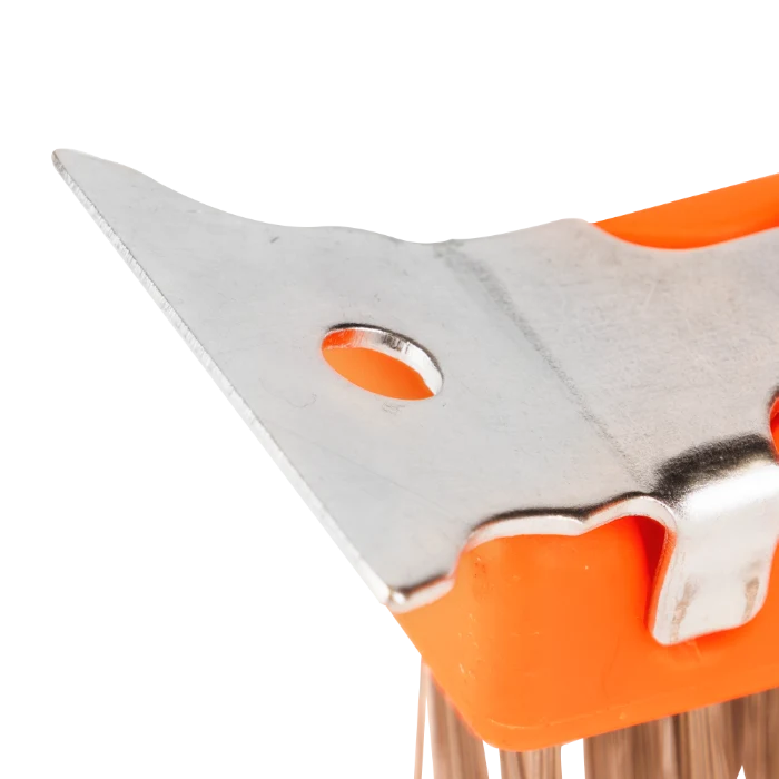 Perie Sarma Inox Maner Plastic 2 culori cu Racleta [4]