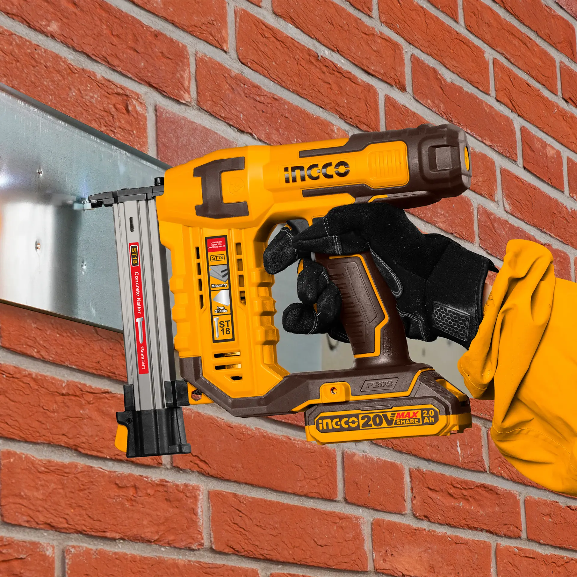 Pistol Cuie pentru Beton 20V [2]