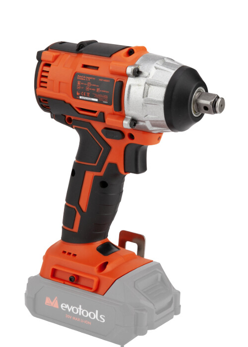 Pistol de Impact Brushless 1/2 fara Acumulator si Incarcator MAX 20V POWER Evotools [3]