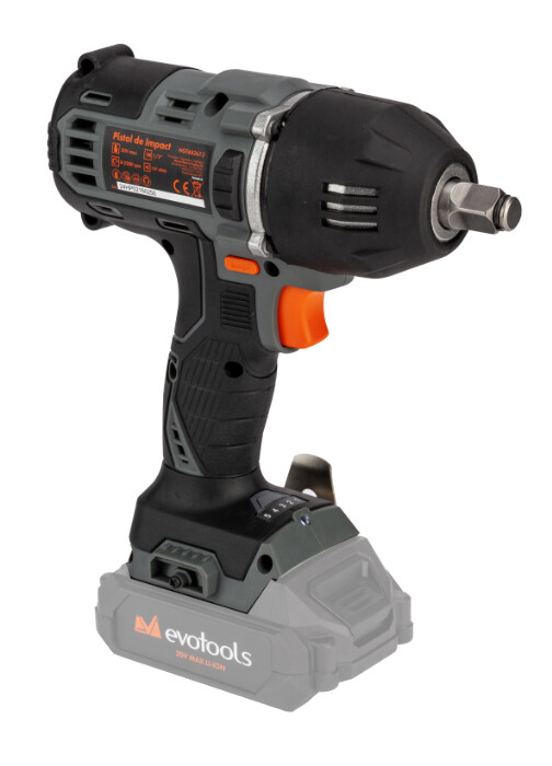 Pistol de Impact Brushless 1/2 fara Acumulator si Incarcator MAX 20V POWER EvoTools +Plus [4]