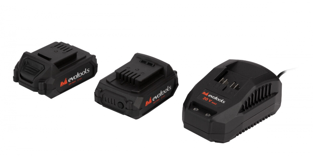 Pistol de Impact cu Prindere Hexagonala 1/4 cu 2 Acumulatori si Incarcator MAX 20V POWER Evotools [3]