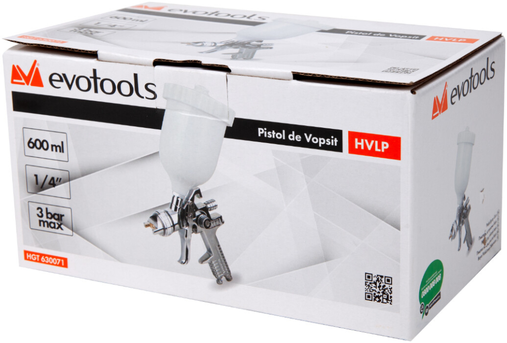Pistol de Vopsit HVLP - Volum pistol 600 ml [2]