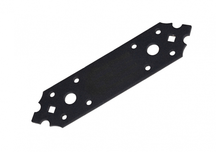 Placa Perforata Imbinare Lemn Negru Decorativ [1]