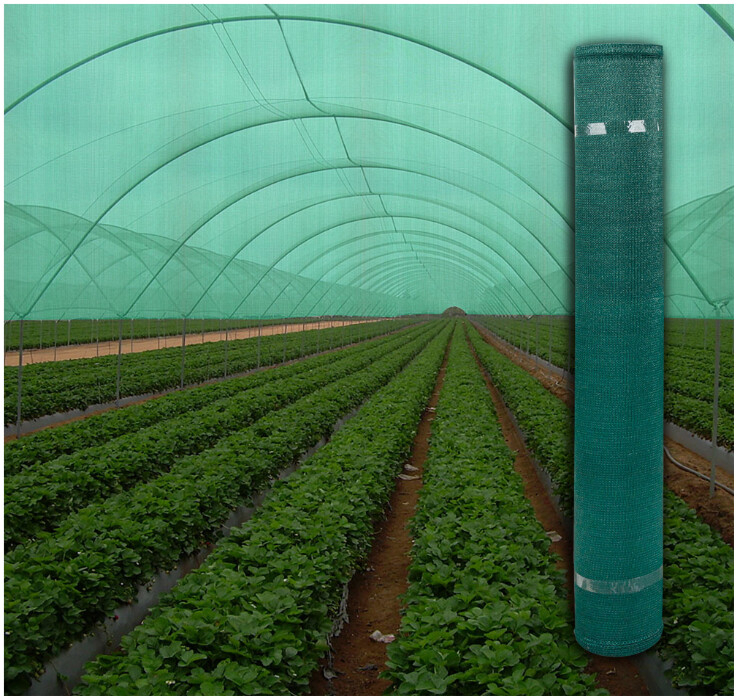 Plasa Umbrire Verde HDPE UV Densitate: 35 - 100 m.l. [3]