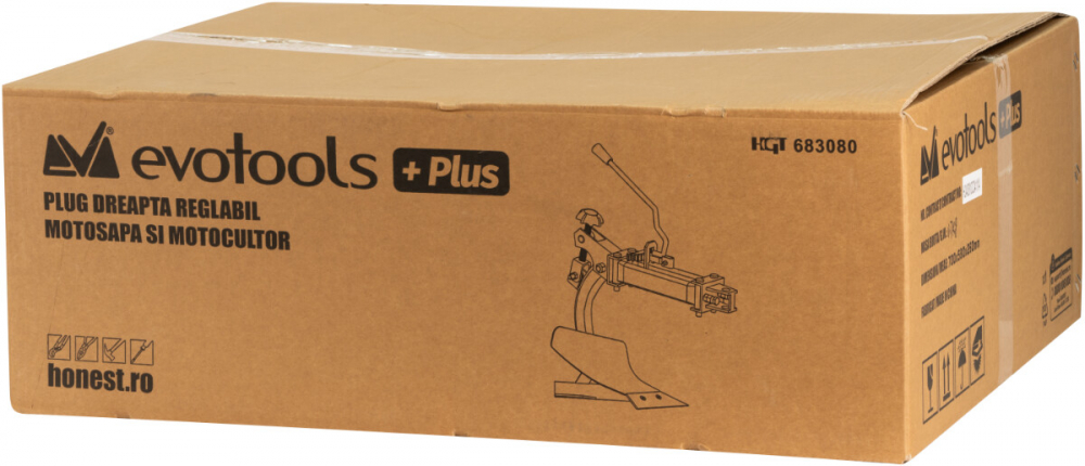 Plug Dreapta Reglabil Motosapa si Motocultor Evotools Plus [2]