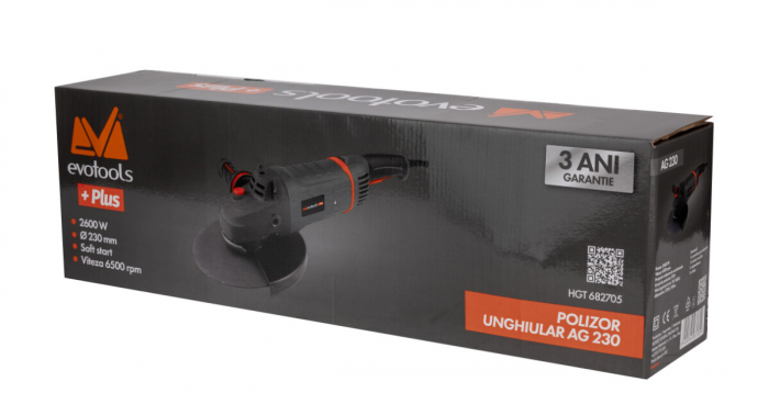 Polizor Unghiular AG 230 2600W EPTO PLUS 3 ANI GARANTIE [2]