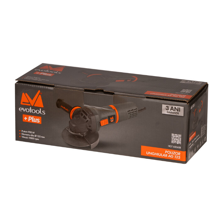 Polizor Unghiular AG125 900W EvoTools +Plus [8]