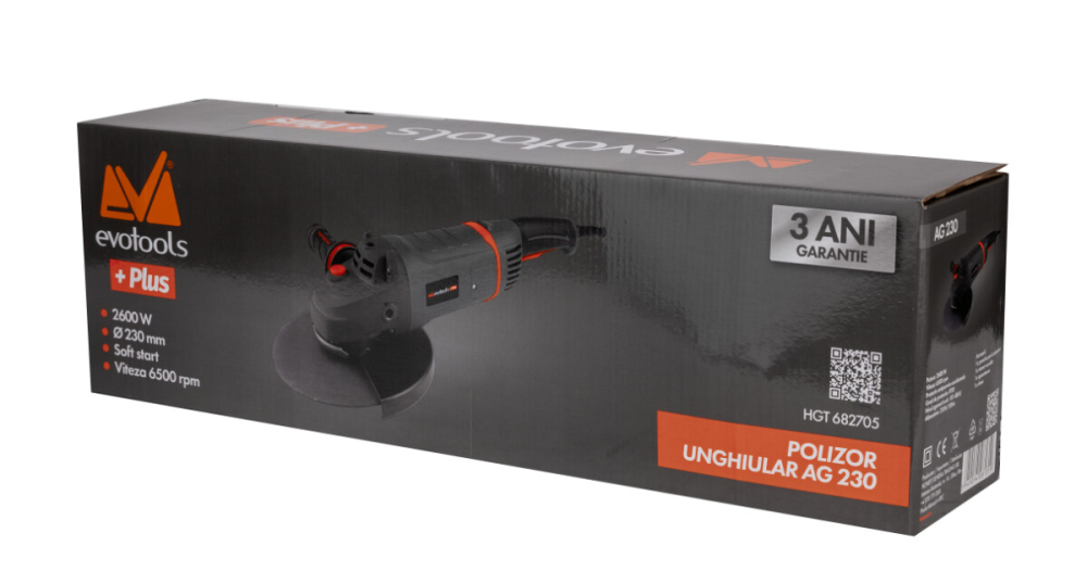 Polizor Unghiular AG230-1 2600W EvoTools +Plus [2]