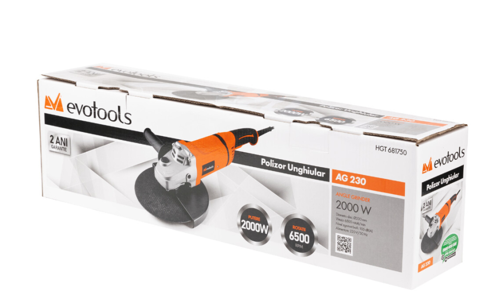 Polizor Unghiular AG230 2000W EvoTools [2]