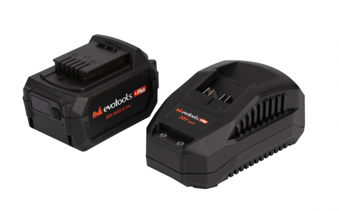 Polizor Unghiular Brushless cu Acumulator si Incarcator MAX 20V POWER Evotools Plus, 3 ANI GARANTIE! [3]