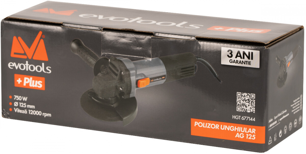 Polizor Unghiular Flex AG 125 750W EPTO PLUS, 3 ANI GARANTIE - Putere polizor 750 W [2]