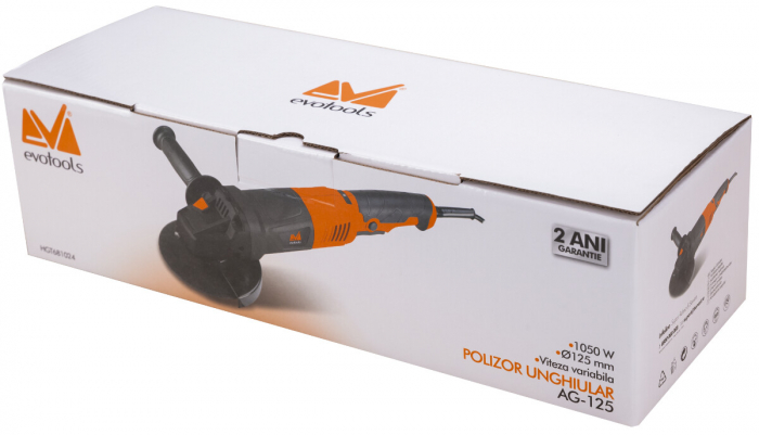 Polizor Unghiular Flex cu Variator AG 125 1050W EPTO - Putere polizor 1050 W [2]