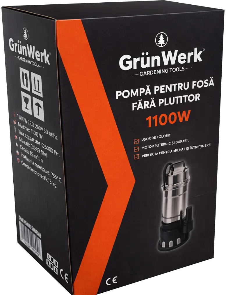 Pompa Apa Murdara Inox Fara Plutitor GW 1.1KW [4]