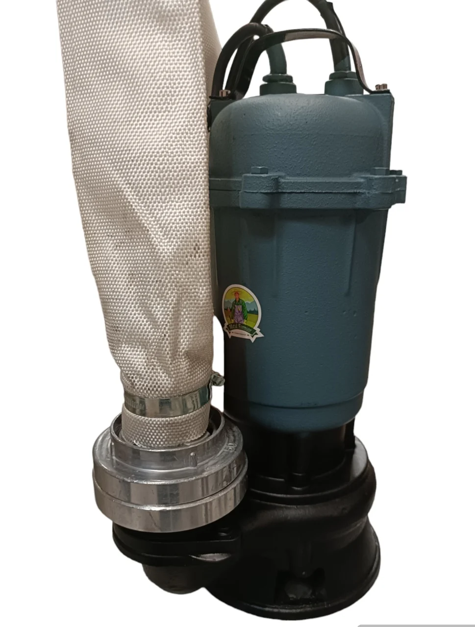 Pompa apa murdara Micul Fermier, 1.5 kW, cu tocator, debit maxim 12000 l/h, inaltime maxima de pompare 9m, cu plutitor 5 Ani Garantie [6]