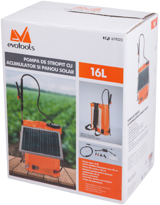 Pompa de Stropit cu Acumulator si Panou Solar ETS [2]