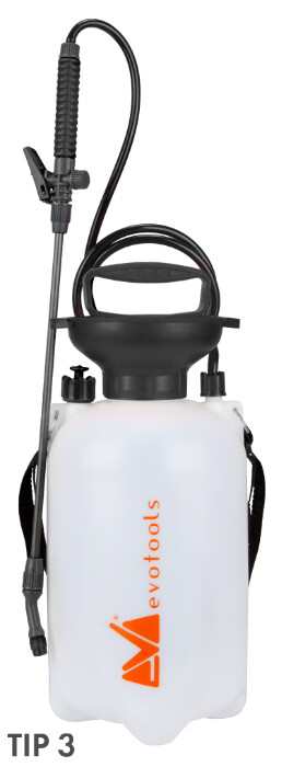 Pompa de Stropit / Pulverizator Cilindrica din Plastic - Tip 2 Volum 8 l [21]