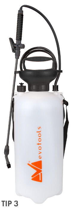 Pompa de Stropit / Pulverizator Cilindrica din Plastic - Tip 2 Volum 8 l [18]