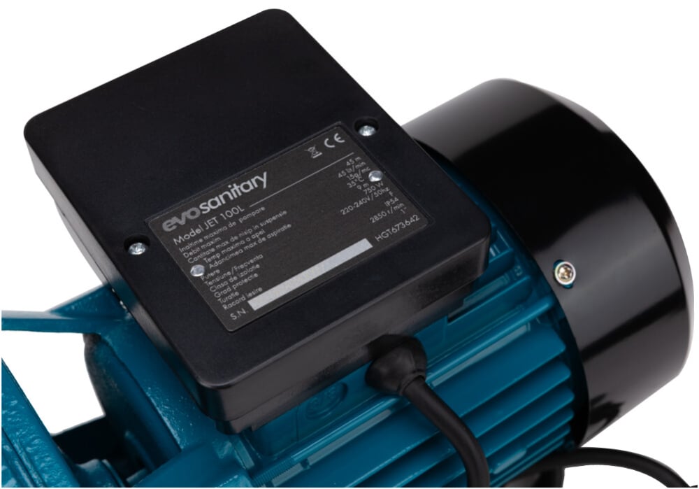 Pompa de suprafata Autoamorsanta Jet 100L EPTO - Putere 750 W Tip 100 [2]