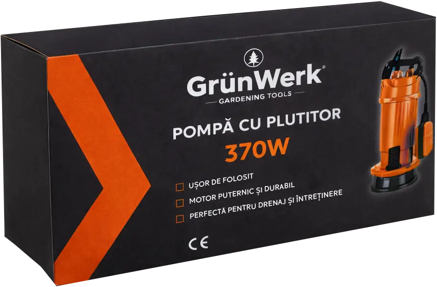 Pompa Fonta Apa Curata cu Plutitor 370W 16m [3]