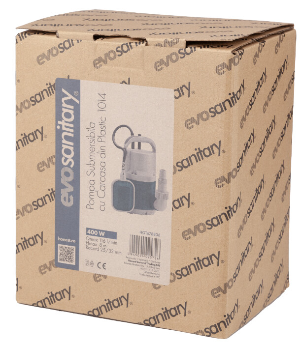 Pompa Submersibila cu Carcasa din Plastic 1014 - Putere 400 W [3]