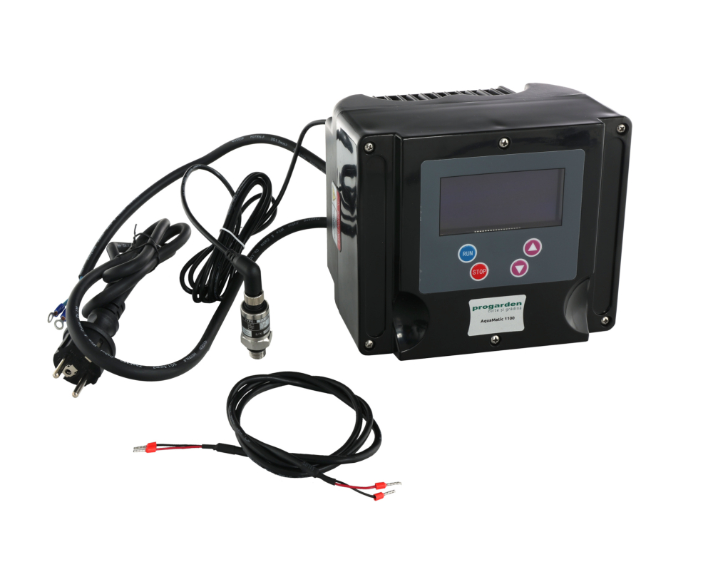 ProGARDEN AquaMatic 1100 Controler VFD 20-50Hz, 1.1kW, 1x230V-in, 1x230V-out, compact, LED [2]