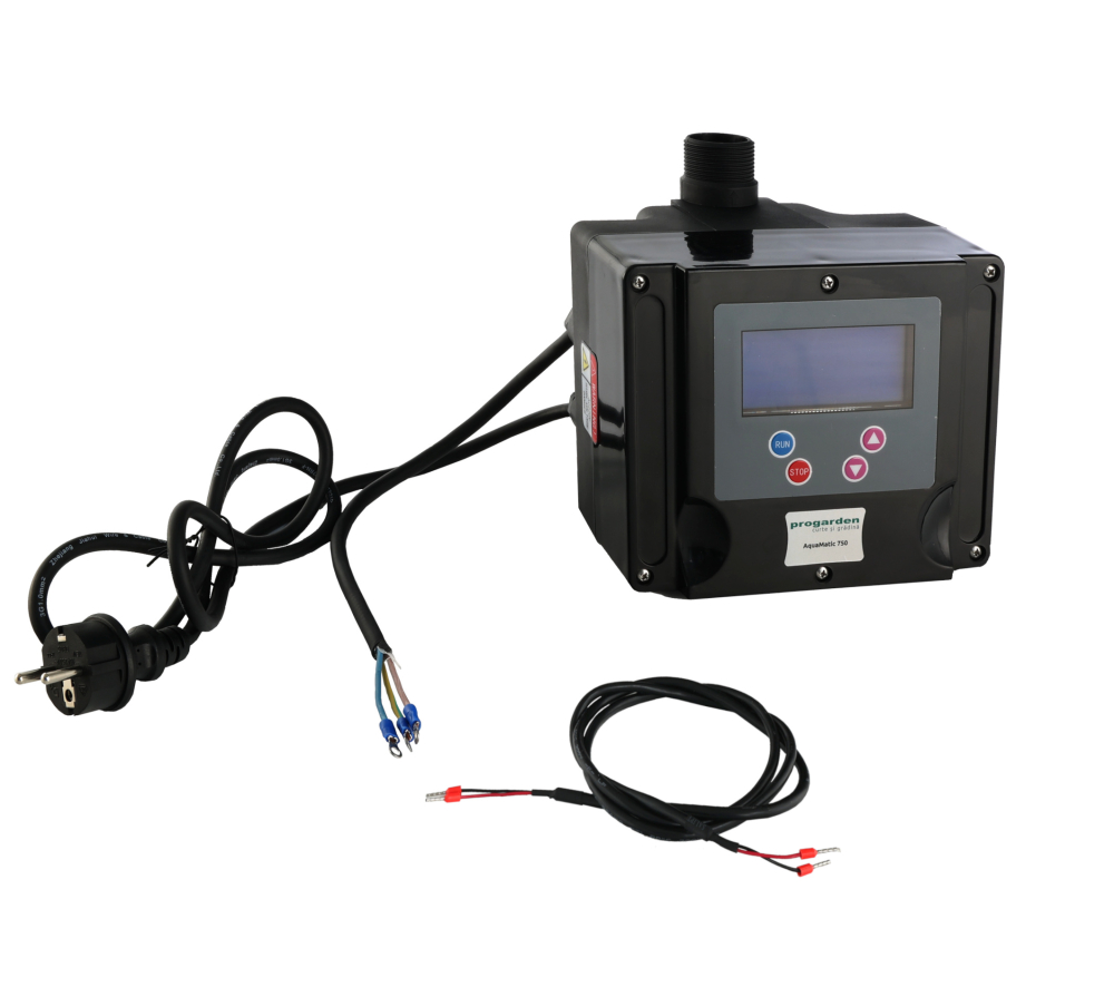 ProGARDEN AquaMatic 750 Controler VFD 20-50Hz, 0.75kW, 1x230V-in, 1x230V-out, compact, LED [2]