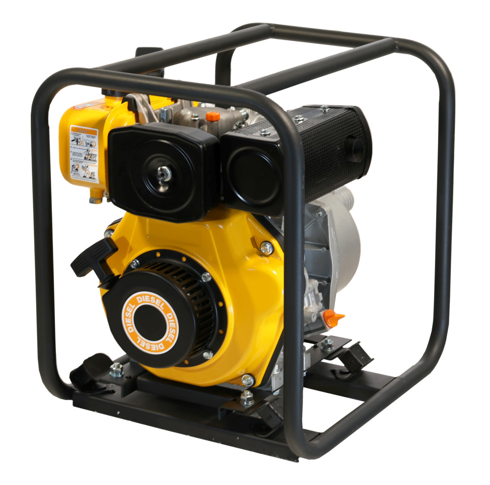 ProGARDEN PD20 motopompa 2"/50mm, diesel, apa curata, pornire la sfoara [2]