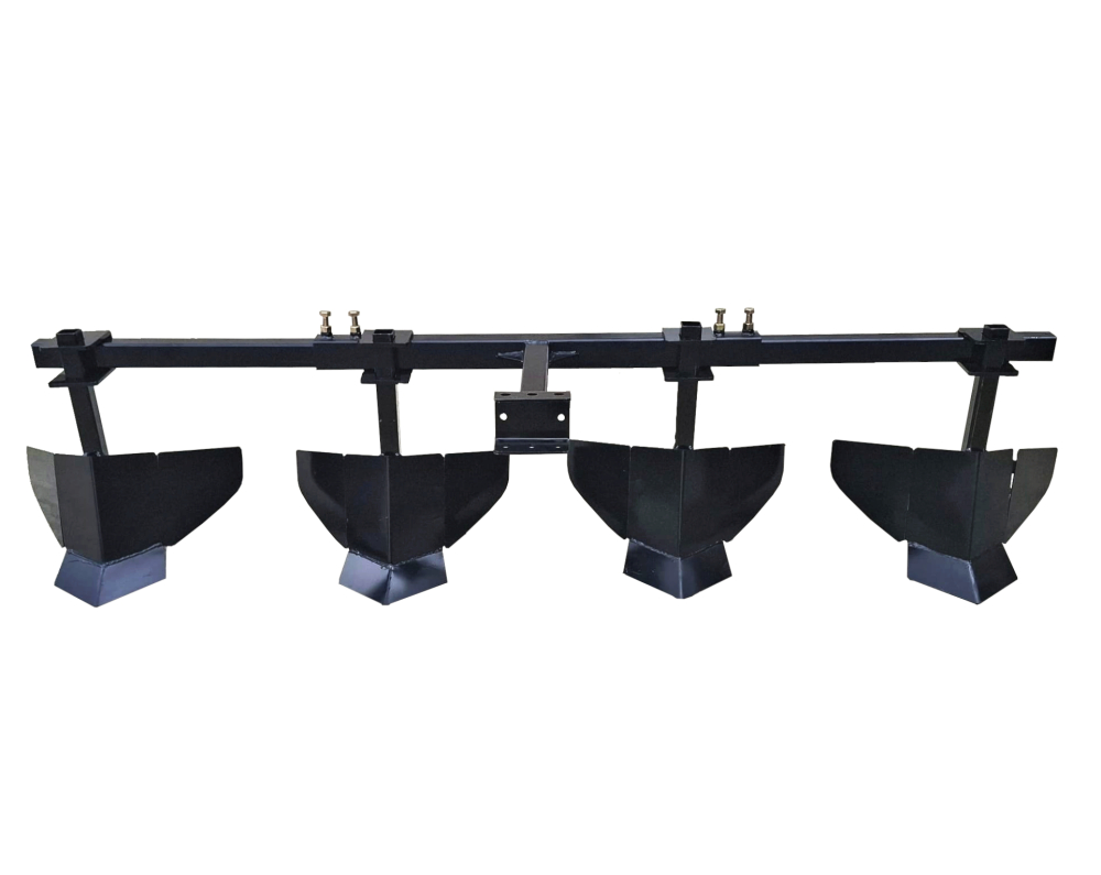 ProGARDEN Plug de bilonat cu 4 brazdare pentru minitractoarele Campo T [2]