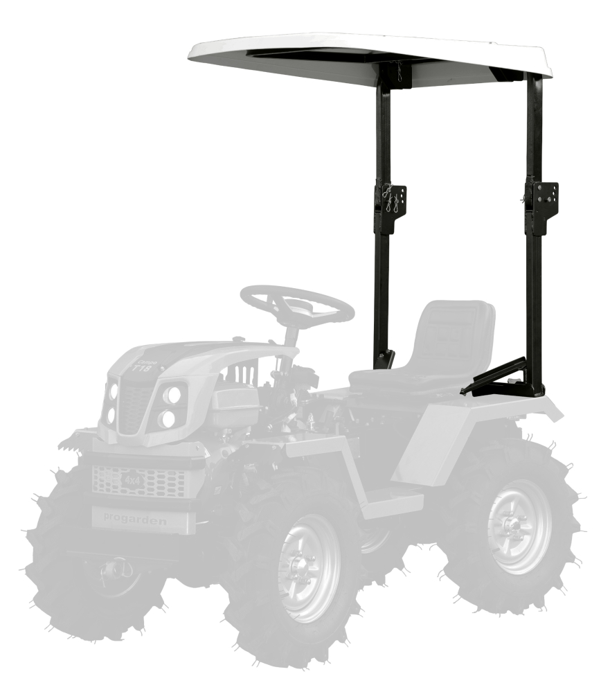 ProGARDEN Protectie ploaie/soare si anti roll bar Campo T12/T18 [3]