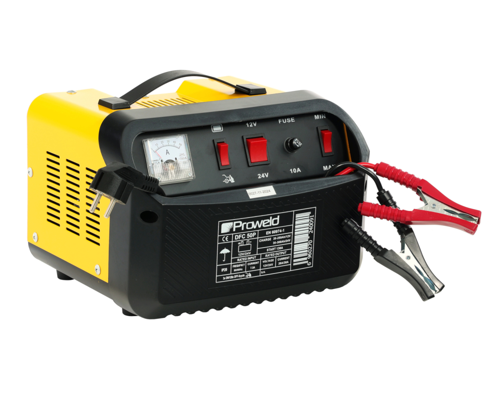 ProWELD DFC-50P Redresor acumulatori 12V/24V, functie Start [2]
