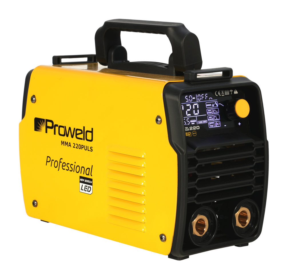 ProWELD MMA 220 Puls Invertor digital sudura 220A, Pulse MMA, TIG Lift, Arc Force, VRD, Electrozi o 1.6-5.0mm, Otel, Inox, Fonta [5]